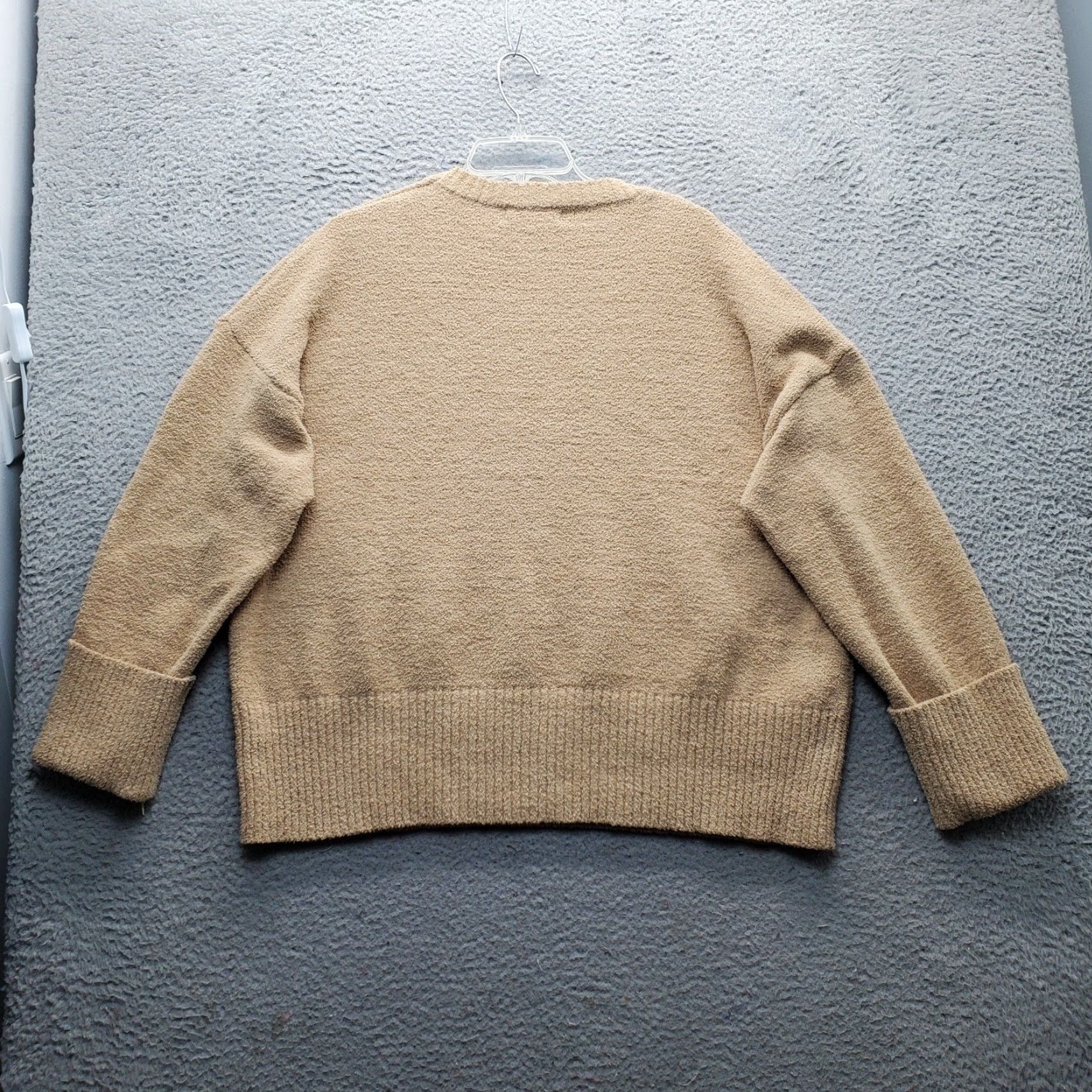 Vintage Logene Oversized Sweater Womens XL Brown Crew Neck Long Sleeve Pullover Size XL / US 12-14 / IT 48-50 - 2 Thumbnail
