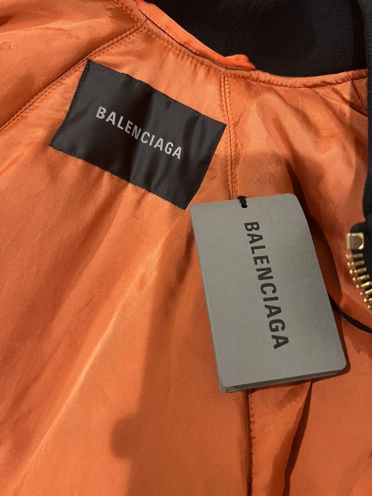 Balenciaga SU24 Double Sleeve Bomber Jacket Size US M / EU 48-50 / 2 - 8 Thumbnail