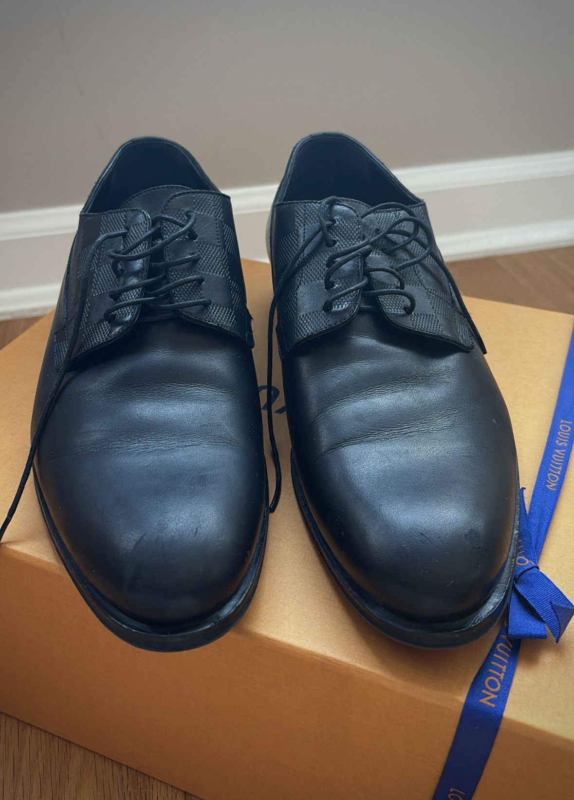 Louis Vuitton Louis Vuitton Haussmann Derby Shoes Size US 7 / EU 40 - 8 Thumbnail
