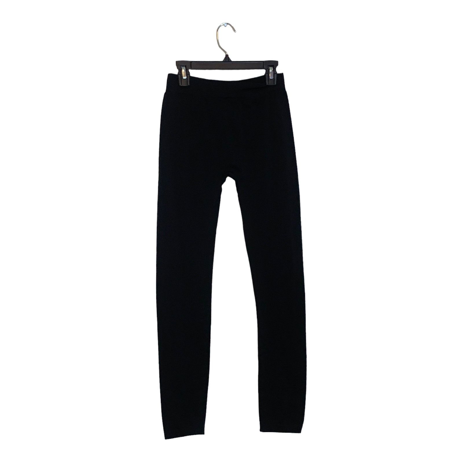 Gloria Vanderbilt Gloria Vanderbilt black knit leggings S/M Size 28" / US 6 / IT 42 - 6 Thumbnail