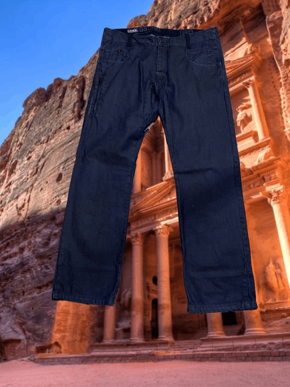 G-Star Vintage jeans G-Star Raw logo crazy Y2K streetwear Size US 36 / EU 52 - 1 Thumbnail