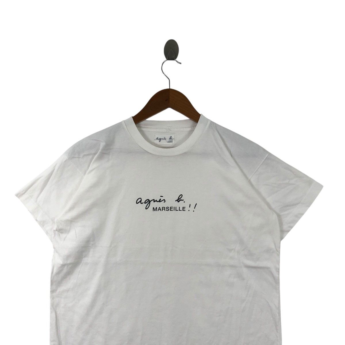 agnes b. Designer AGNES B HOMME PARIS Marseille Edition T-Shirt Size M / US 6-8 / IT 42-44 - 2 Thumbnail