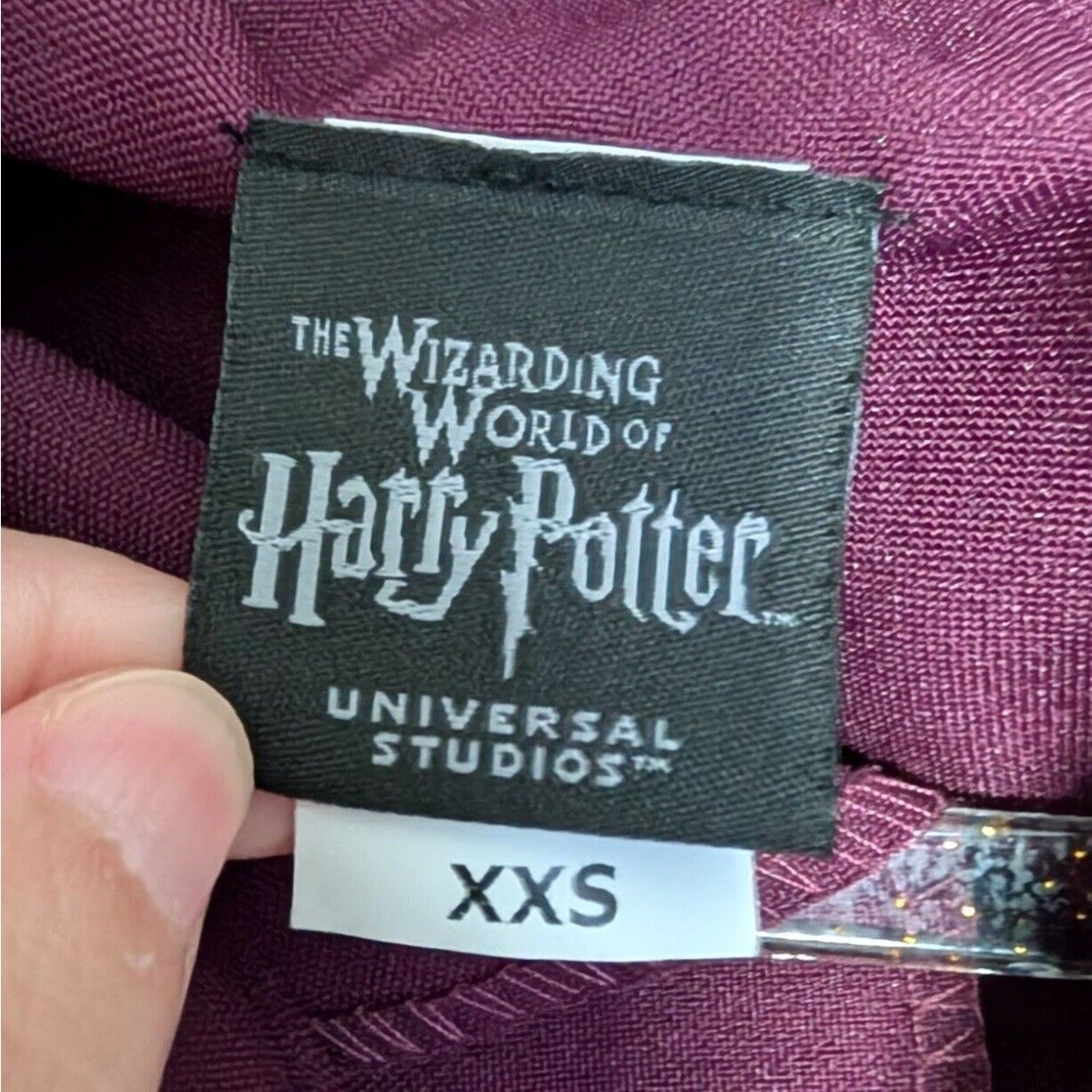 Designer NEW Universal Wizarding World Harry Potter Gryffindor Robe Size XXS / US 00 / IT 34 - 6 Thumbnail