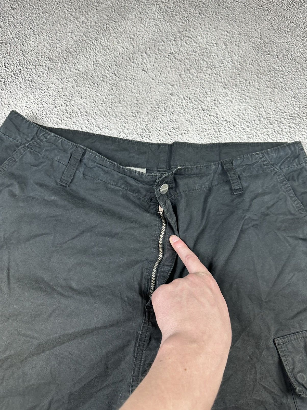 Vintage Carhartt Cargo Bermuda Faded Shorts Baggy Y2K