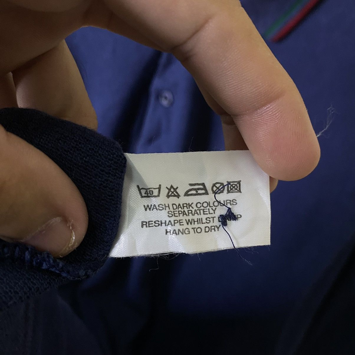 Fred Perry Vintage Fred Perry Twin Tipped Polo Tee Made in England Size US L / EU 52-54 / 3 - 5 Thumbnail