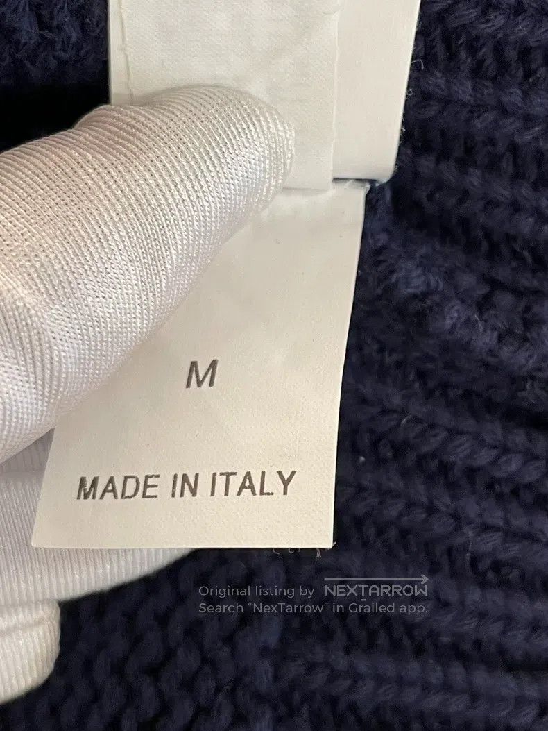 Brunello Cucinelli Brunello Cucinelli Blue and White Linen Polyurethane Silk Size M / US 6-8 / IT 42-44 - 7 Thumbnail
