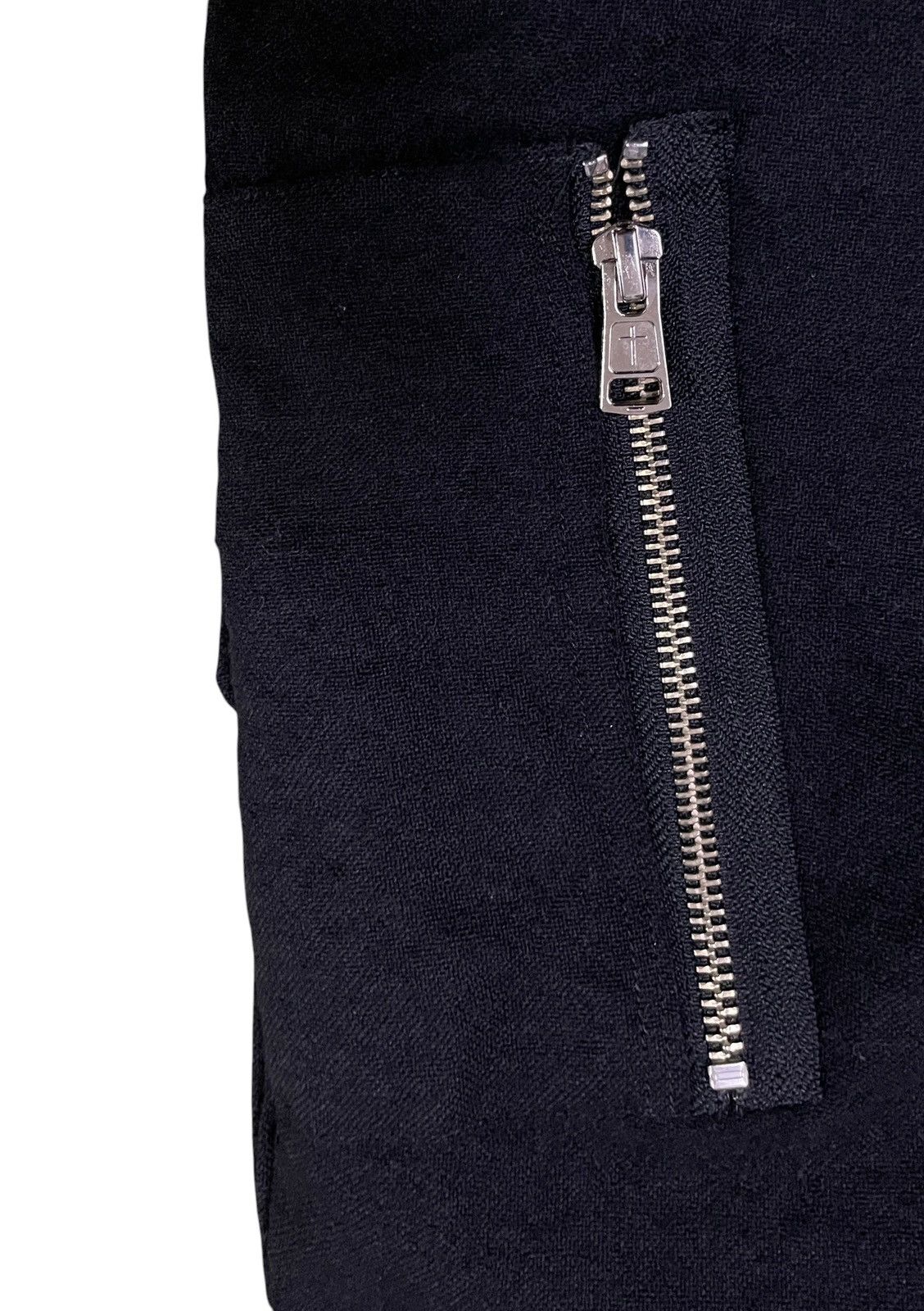 Diet Butcher Slim Skin AW19 Rare Design Diet Butcher Slim Skin Cropped Wool Pants Size US 27 - 7 Thumbnail