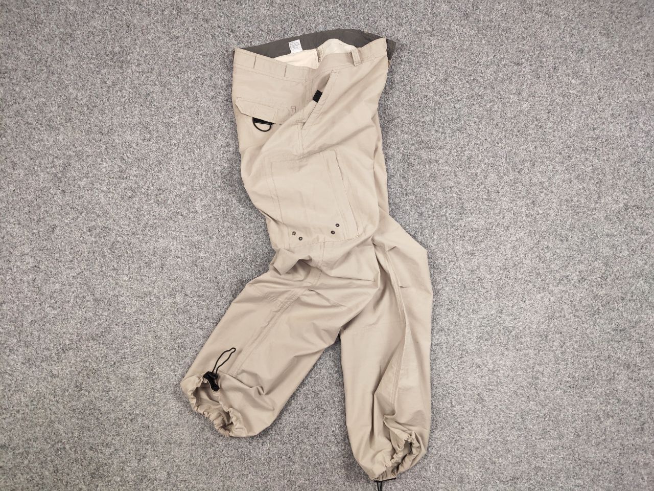 Japanese Brand Vintage 90's Japan parachute Light Beige Cargo Pants Size US 32 / EU 48 - 6 Thumbnail