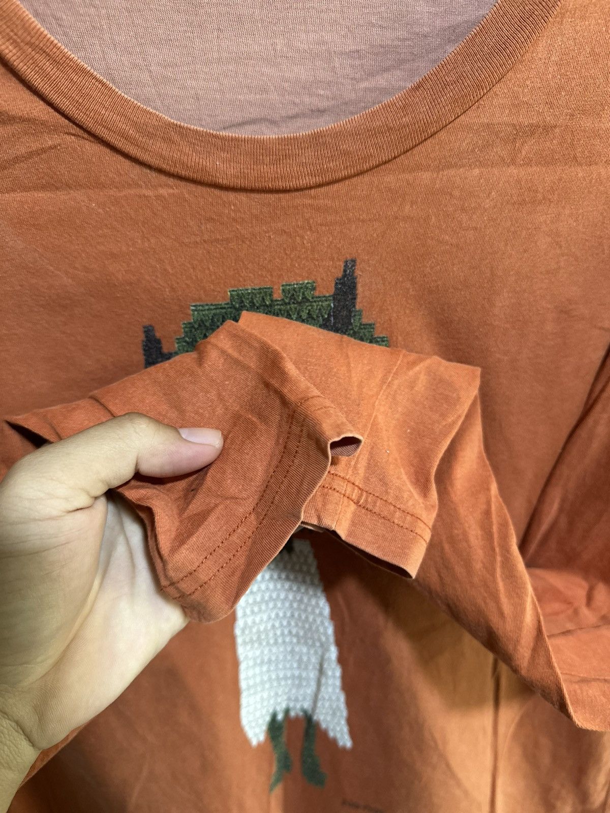 Ne-Net Vintage Ne-Net Long Sleeve Faded Tee Size S / US 4 / IT 40 - 6 Thumbnail