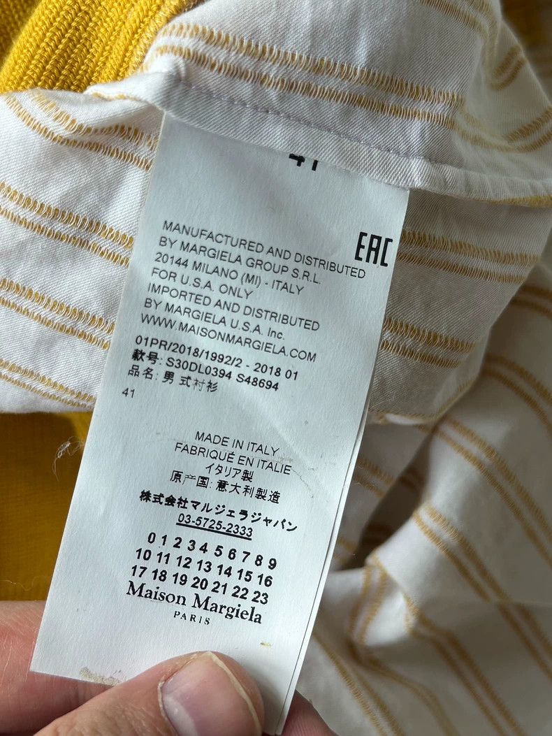 Maison Margiela Maison Margiela Size41 Shirt stitching sweater Size US XXS / EU 40 - 3 Thumbnail
