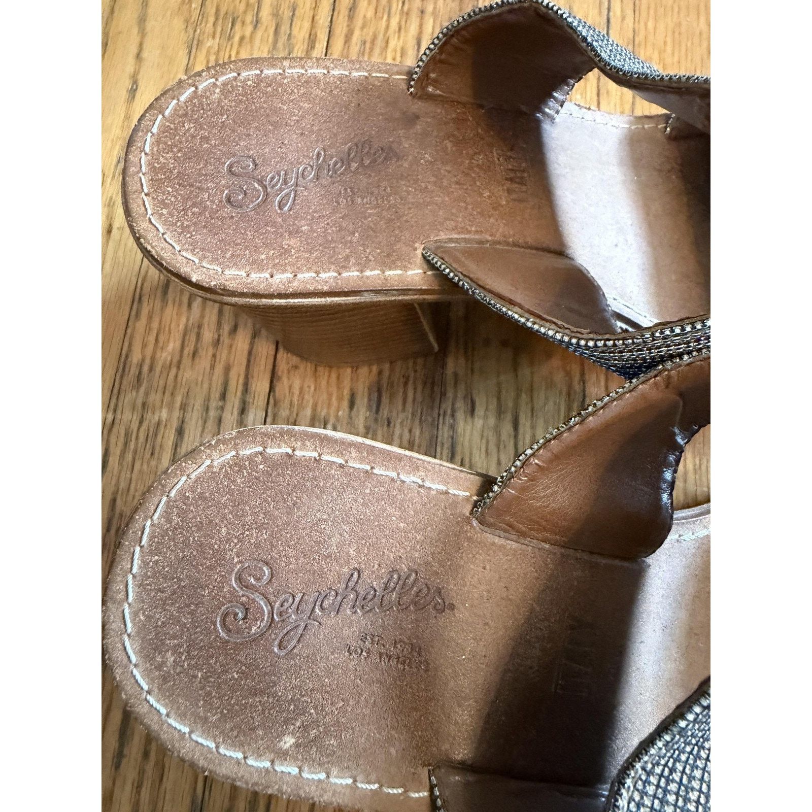 Seychelles Seychelles Shoes Sandals Womens Size 8 Fabric Double Strap Size US 8 / IT 38 - 3 Thumbnail
