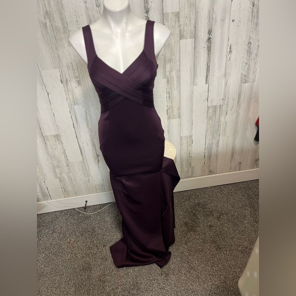Windsor Purple Mermaid Evening Gown Size Small Formal Prom D