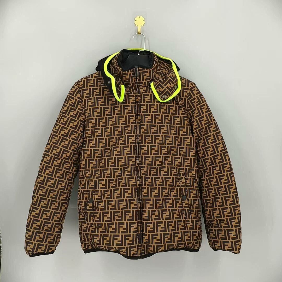 Fendi reversible down jacket with detachable hood Size US M / EU 48-50 / 2 - 1 Thumbnail