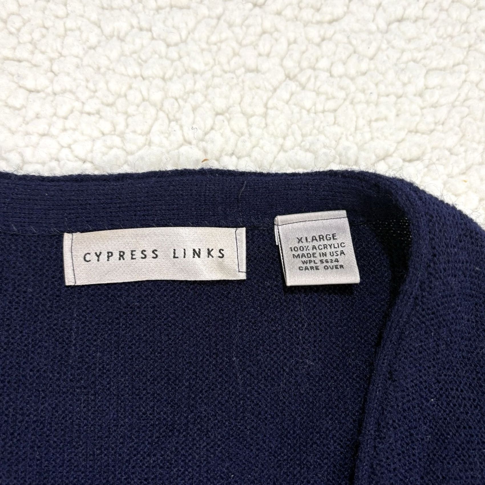 Vintage VINTAGE Cypress Links XL Cardigan Sweater Men Size US XL / EU 56 / 4 - 3 Thumbnail