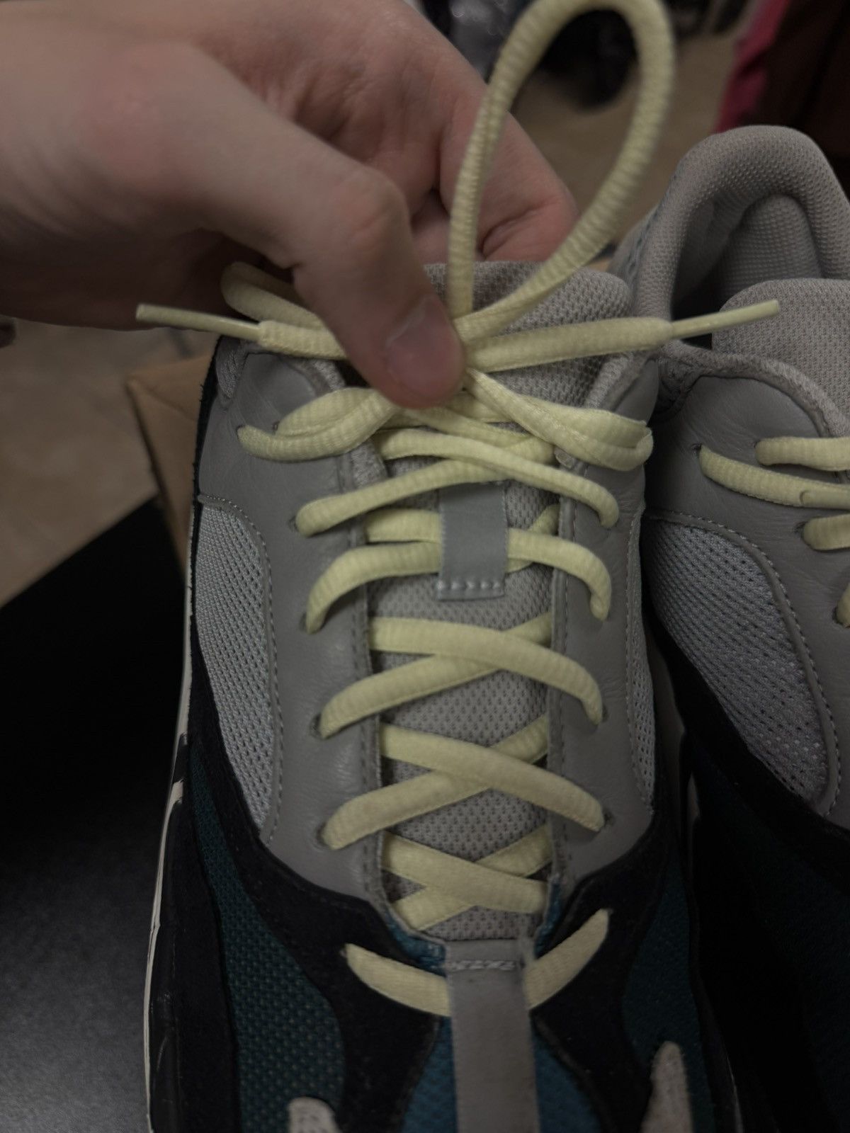 Adidas × Yeezy Yeezy 700 Wave Runner Size 11 Pre Owned W BOX Size US 11 / EU 44 - 17 Thumbnail