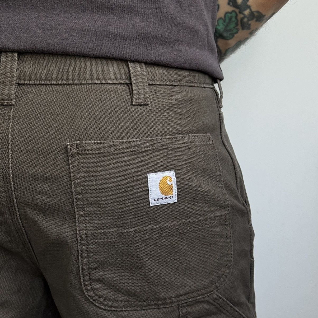 Carhartt Carhartt Double Knee Duck Pants Relaxed Fit 34x30 Size US 34 / EU 50 - 5 Thumbnail
