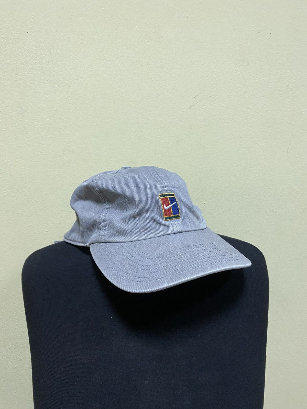 Nike Nike court tennis swoosh logo challenge vintage cap hat Size ONE SIZE - 2 Thumbnail