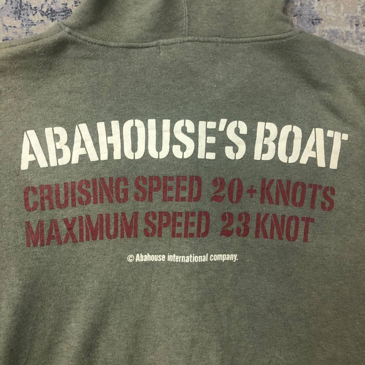 ABAHOUSE Y698. SUN FADED ABAHOUSE MADE IN JAPAN HOODIE Size US M / EU 48-50 / 2 - 6 Thumbnail