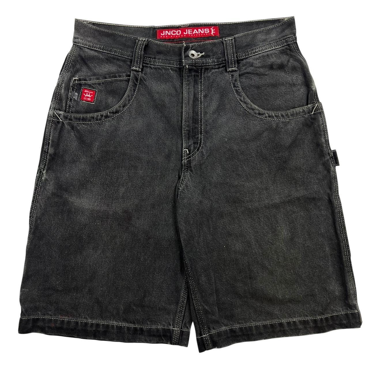 JNCO Vintage Jnco Red Crown Carpenter Denim Shorts Jorts Waist 32 Size US 32 / EU 48 - 2 Thumbnail