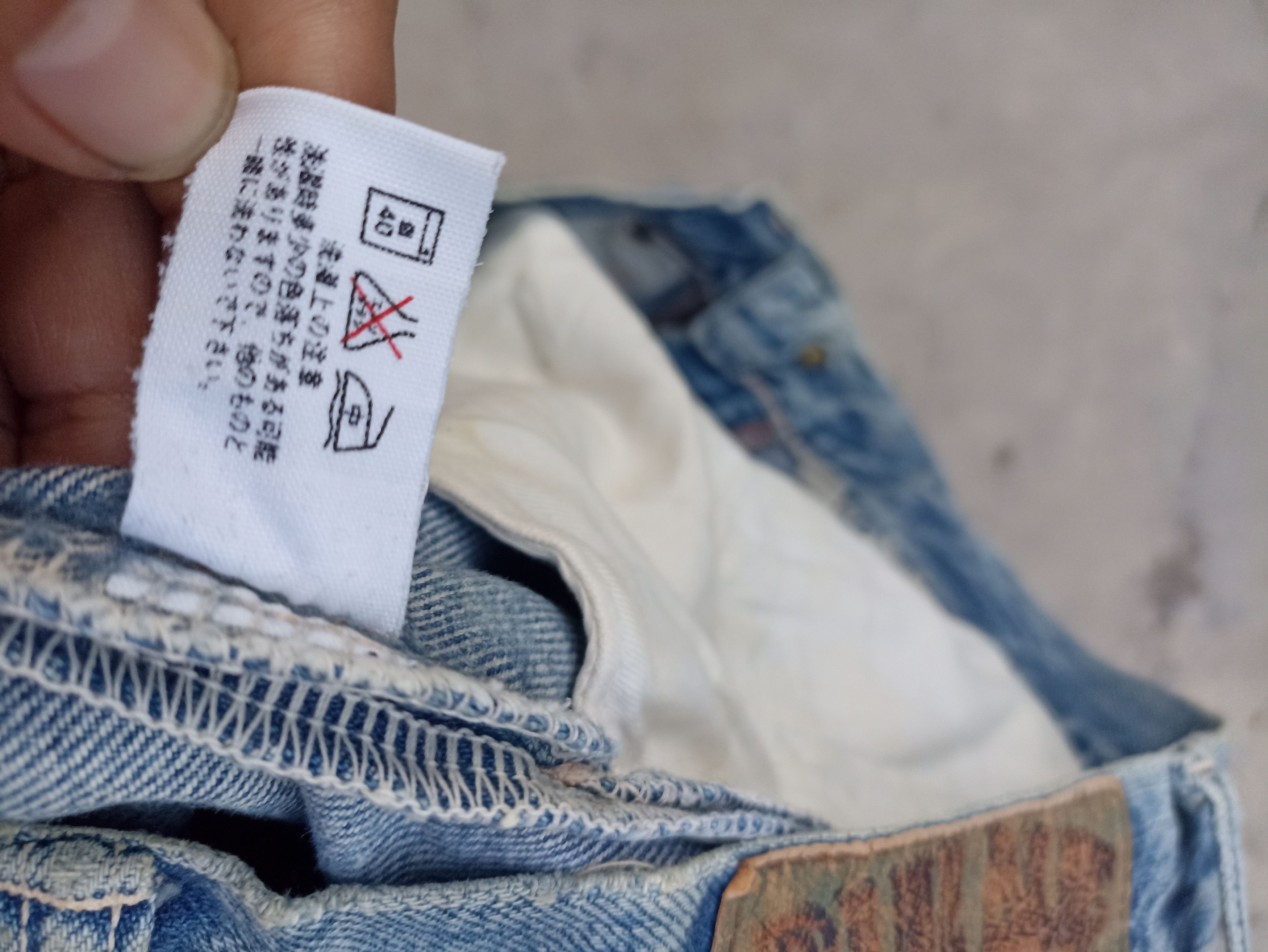 Le Grande Bleu (L.G.B.) Vintage LGB distressed jeans Blue Blue Japan mud washed Size US 30 / EU 46 - 9 Thumbnail