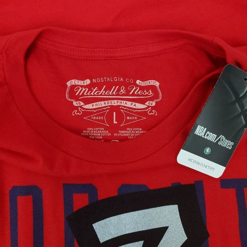 Mitchell & Ness Mitchell & Ness NBA Toronto Raptors Tee Large Size US L / EU 52-54 / 3 - 6 Thumbnail