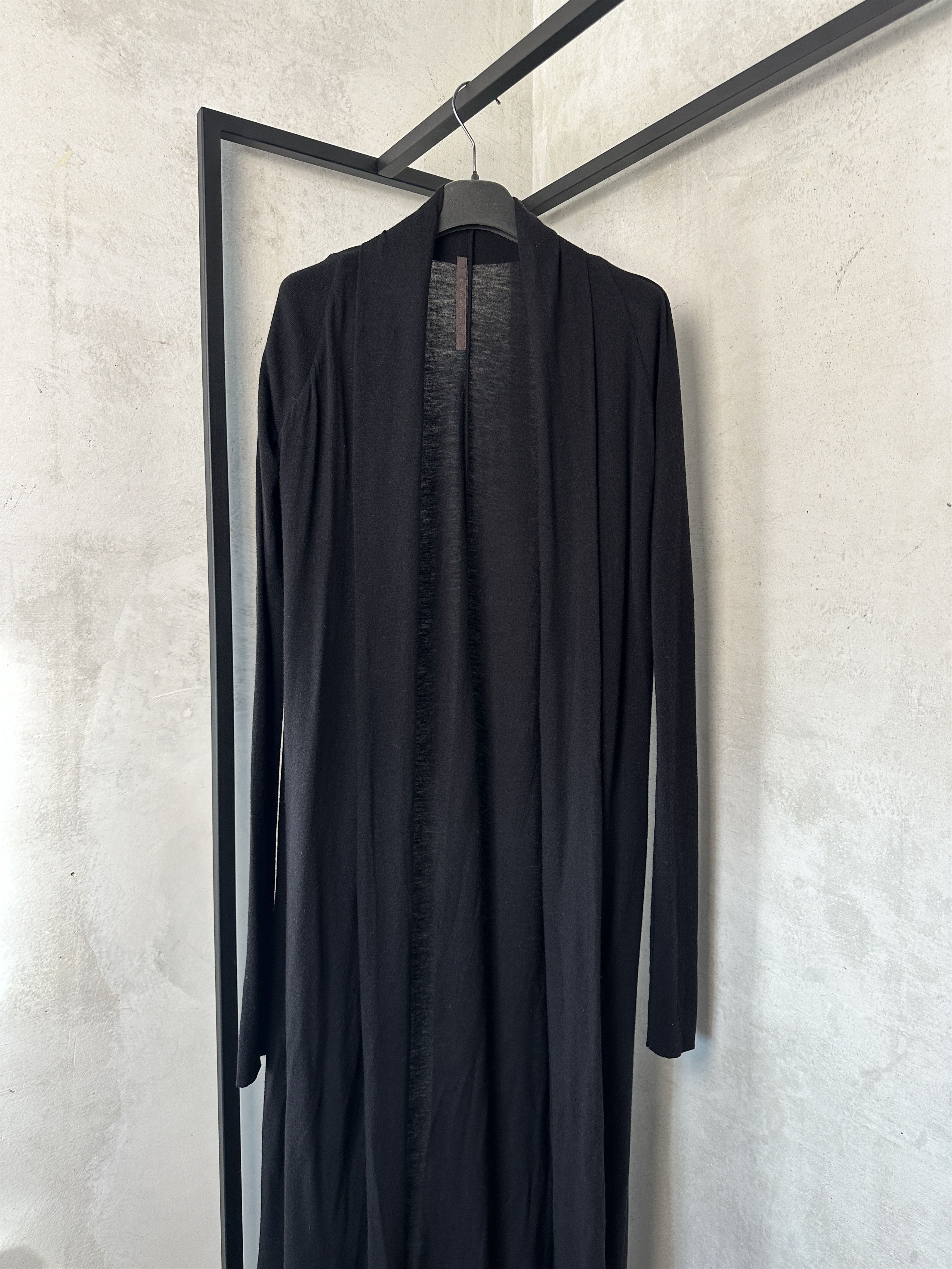 Rick Owens Rick Owens Lilies Maxi Wool Cardigan Size S / US 4 / IT 40 - 4 Thumbnail