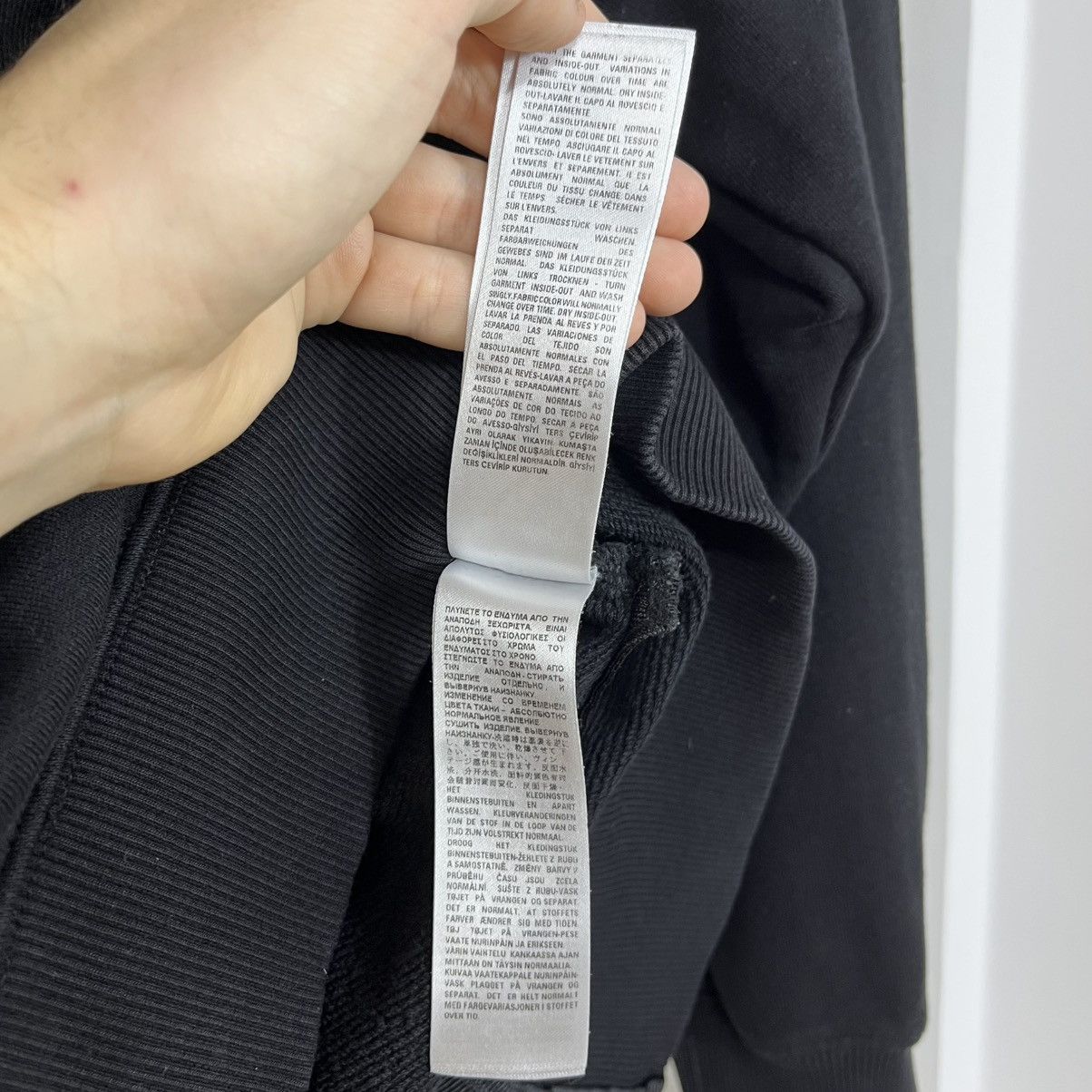 Diesel Diesel l’eremite Big Print Oversized Black Hoodie Y2K Size US L / EU 52-54 / 3 - 11 Thumbnail