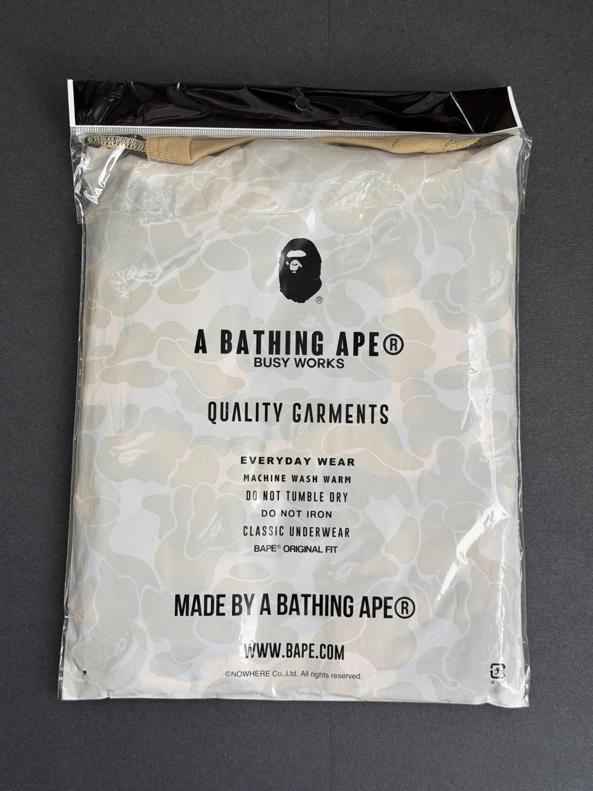 Bape A Bathing Ape BAPE Men's 1ST Yellow Camo Long Sleeve Size L Size US L / EU 52-54 / 3 - 3 Thumbnail