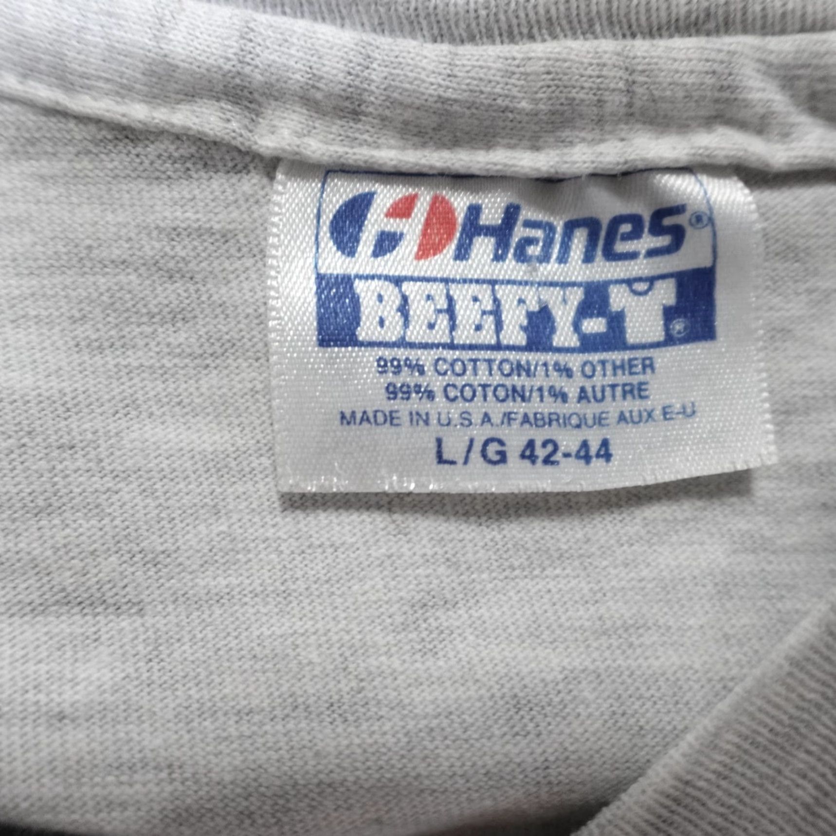 Vintage VINTAGE American Vintage Shirt Men M Gray USA Jersey Cotton Crew Neck Short Sleeve USA Theme Size US M / EU 48-50 / 2 - 5 Thumbnail