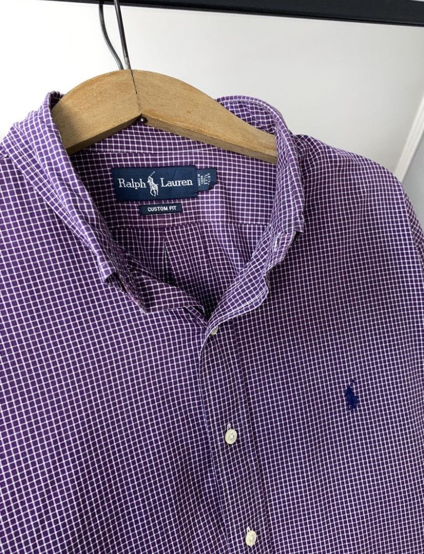 Polo Ralph Lauren Vintage Polo Ralph Lauren Striped Shirt Y2K Nova Check Tee Size US L / EU 52-54 / 3 - 4 Thumbnail