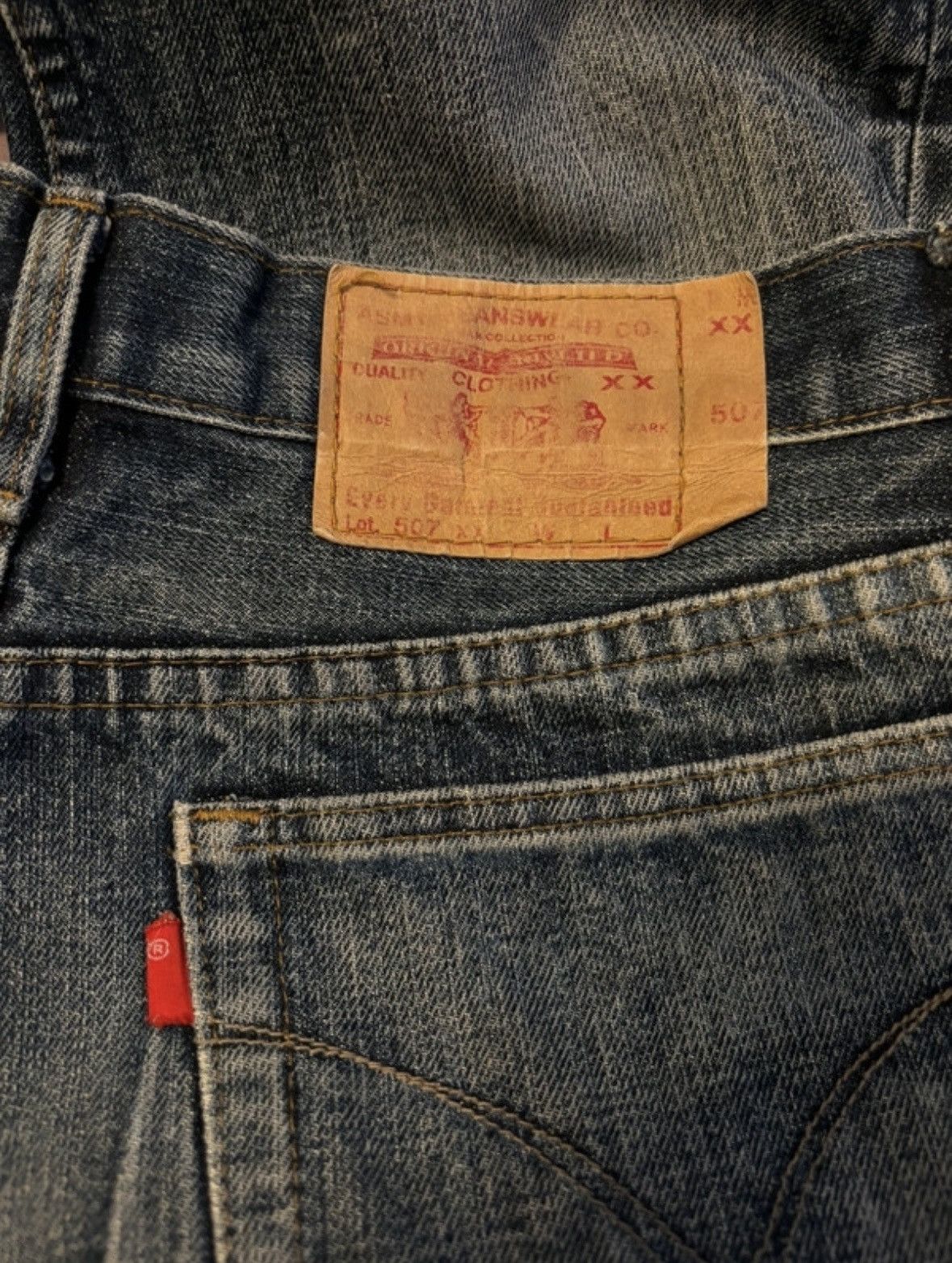 Levi's Vintage Levi's japanese selvedge denim Size US 30 / EU 46 - 3 Thumbnail