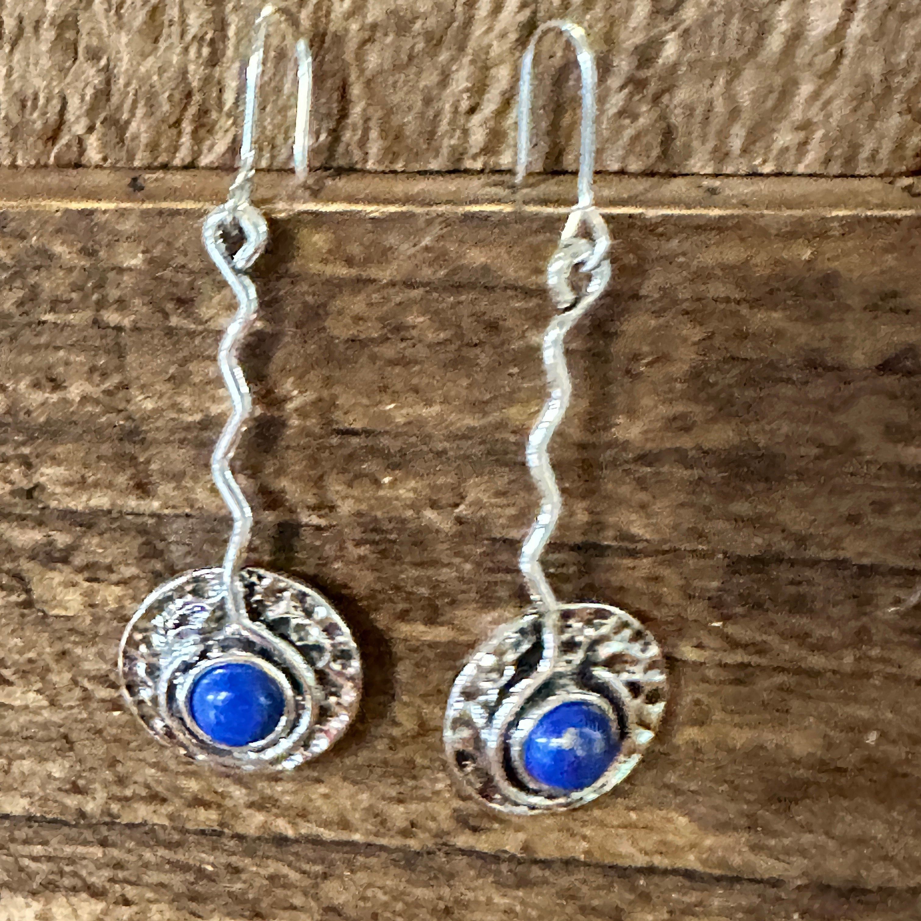 Other Boho Native American Navajo Dangle Wire Earrings, Turquoise Size ONE SIZE - 7 Thumbnail