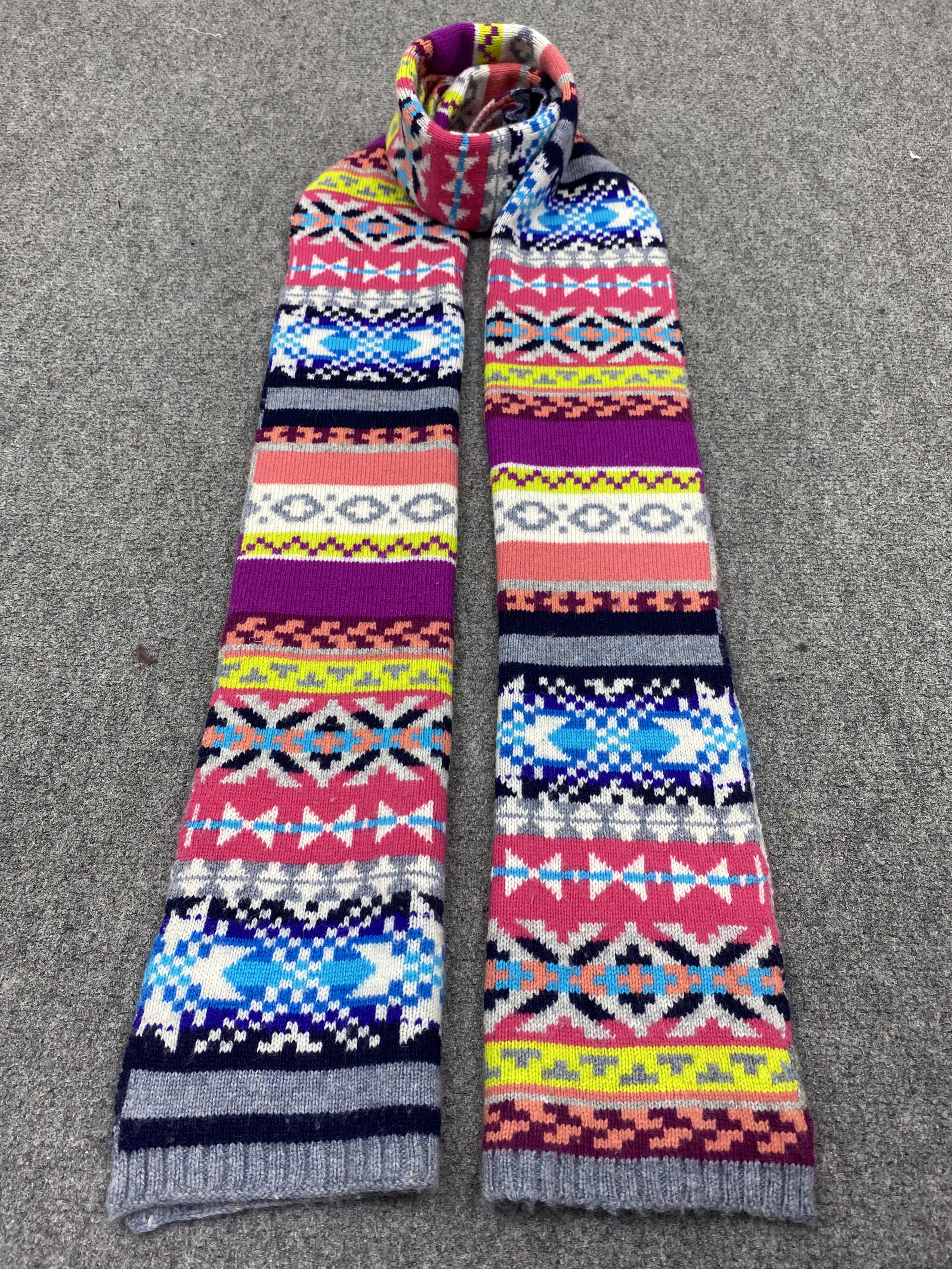 Japanese Brand Multicolor Scarf / Muffler / Neckwear SC0329