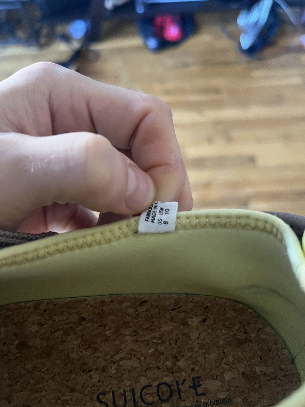 Suicoke Suicoke tred beige & yellow sneakers 2023 Size US 8 / EU 41 - 7 Thumbnail