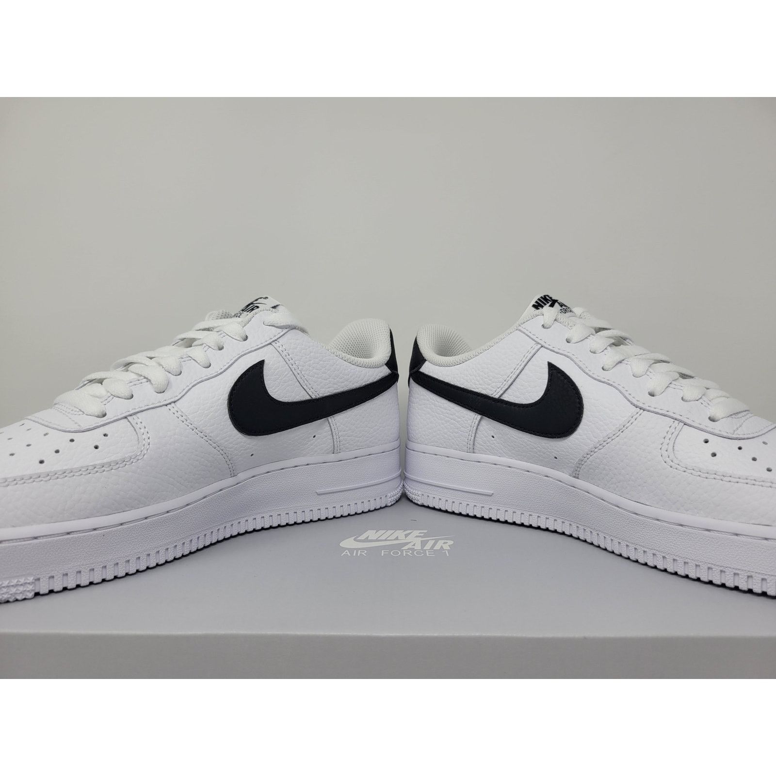 Nike DS Nike Air Force 1 Low '07 WHITE BLACK CT2302-100 Size US 13 / EU 46 - 6 Thumbnail
