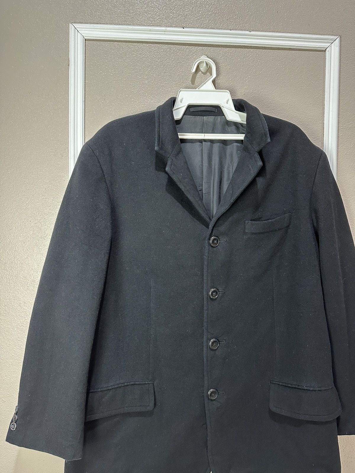 Yohji Yamamoto Vintage Yohji Yamamoto Y’s For Men Jacket Wool Size US L / EU 52-54 / 3 - 2 Thumbnail