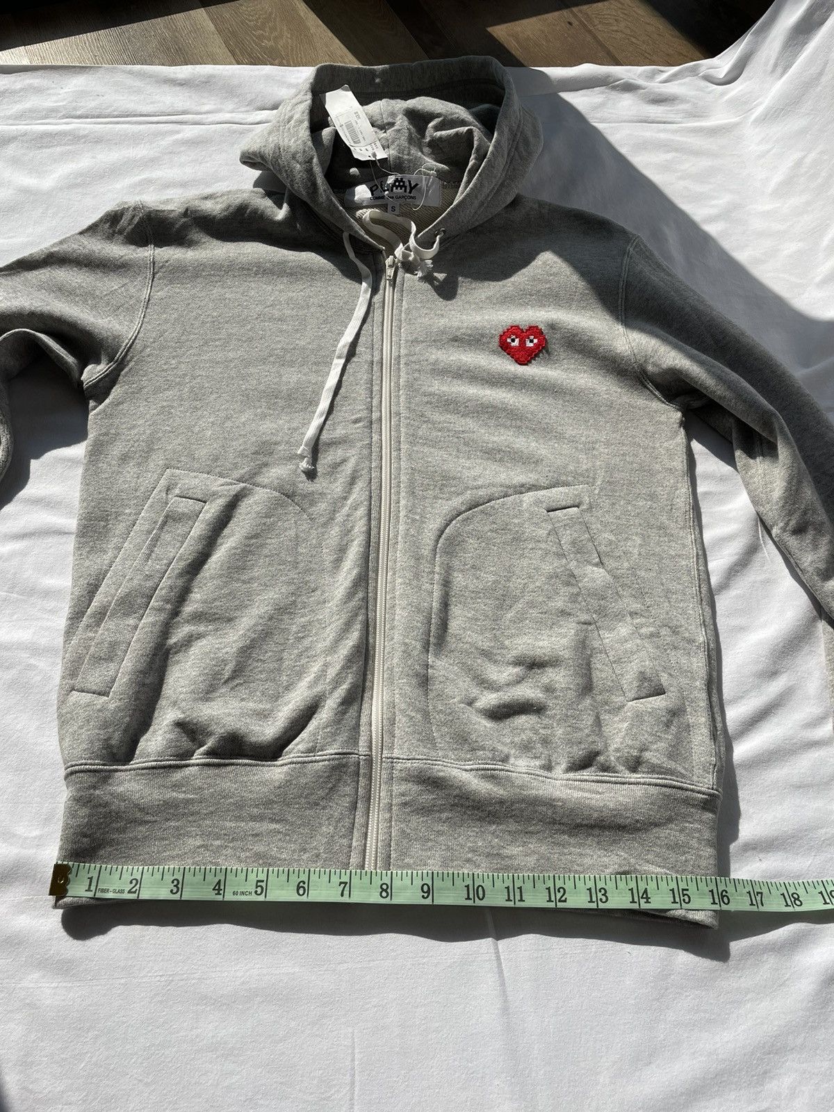 Comme des Garcons × Comme des Garcons Homme Plus × Comme des Garcons PLAY Collaboration COMME DES GARÇONS PLAY x Invader Pixel Heart Size US S / EU 44-46 / 1 - 16 Thumbnail