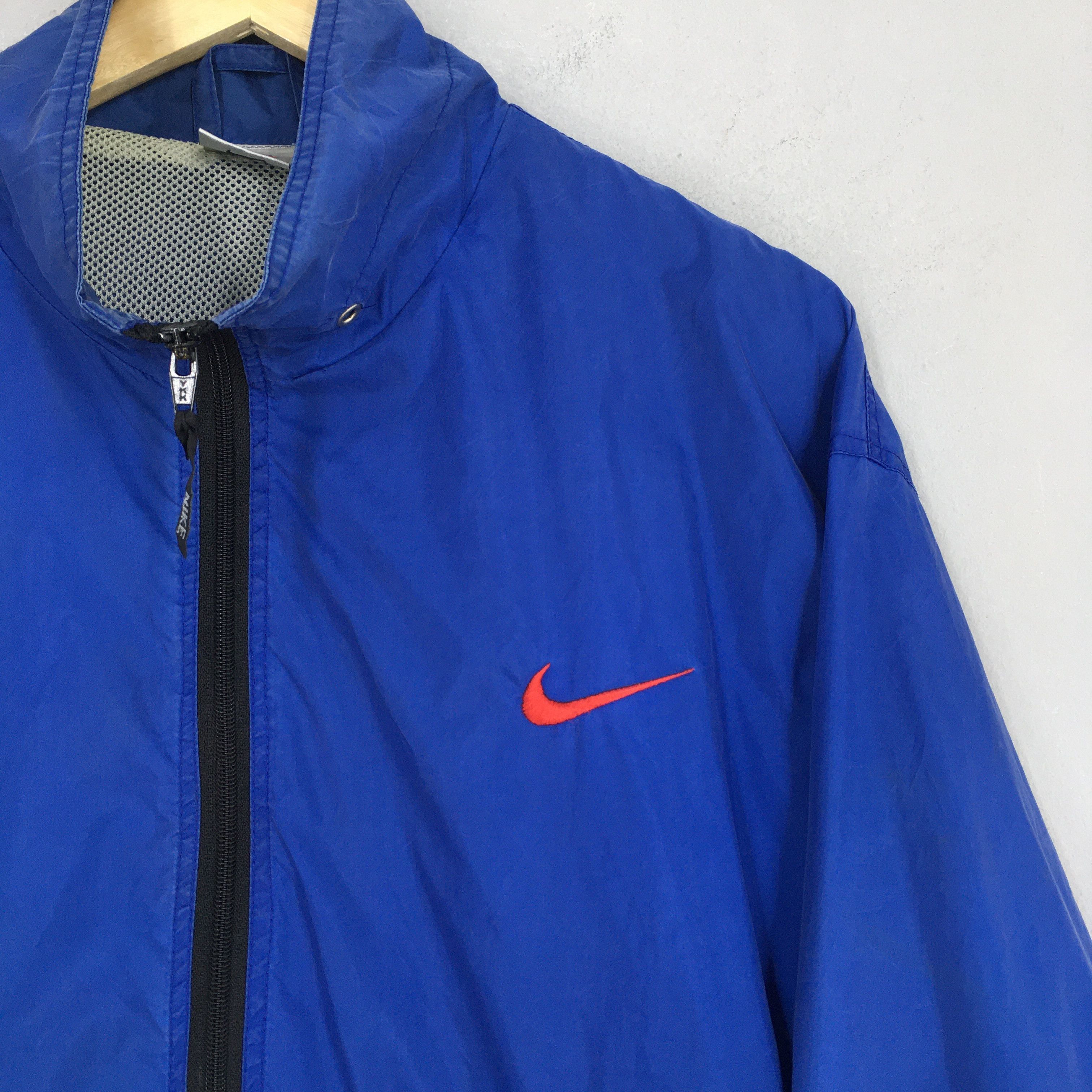 Nike Vintage 90's Nike Usa Windbreaker Swoosh Jacket Medium Size US M / EU 48-50 / 2 - 2 Thumbnail