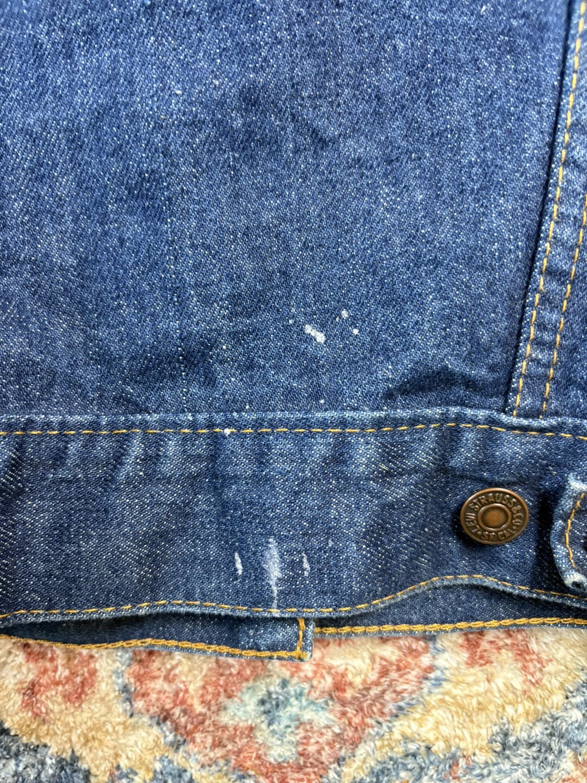 Levi's Vintage 80s Levi’s Darkwash Denim Jacket Small Size S / US 4 / IT 40 - 6 Thumbnail