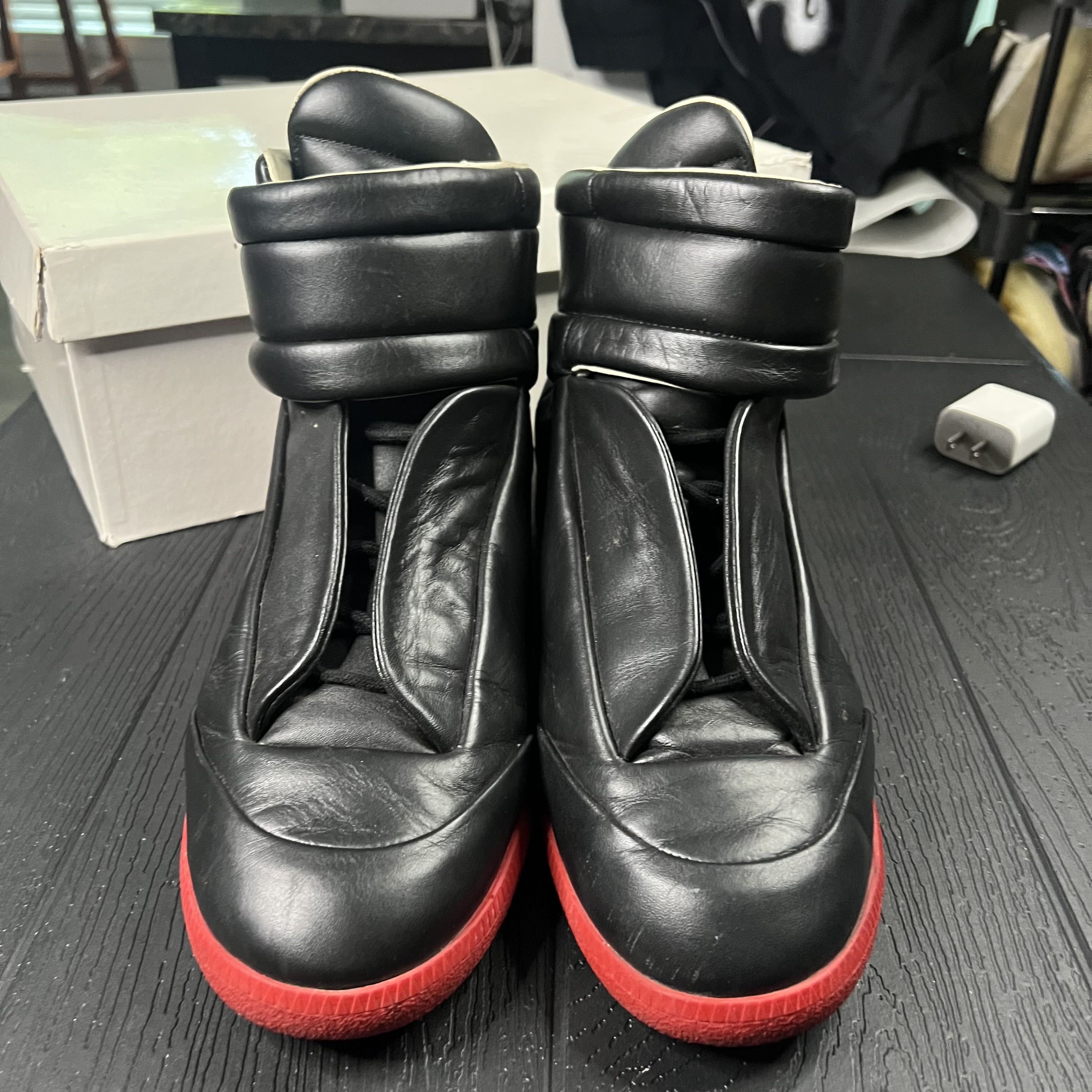 Maison Margiela Maison Margiela Future Black Red Size US 13 / EU 46 - 13 Thumbnail
