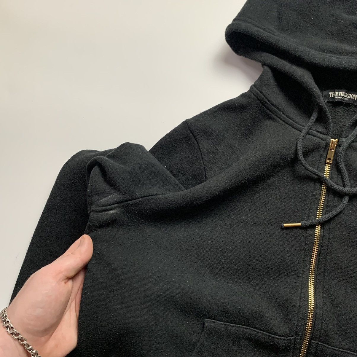 Other Y2K True Religion Cropped Zip Up Hoodie Size M / US 6-8 / IT 42-44 - 6 Thumbnail