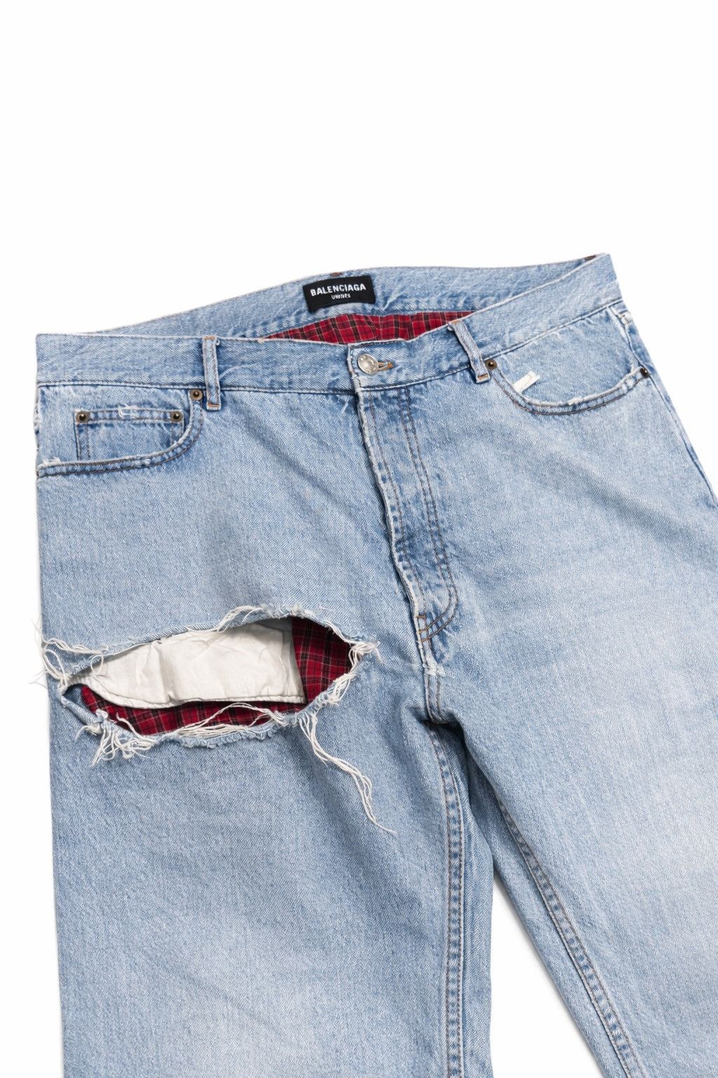 Balenciaga Balenciaga Boxer Denim Size 32 Size US 32 / EU 48 - 4 Thumbnail