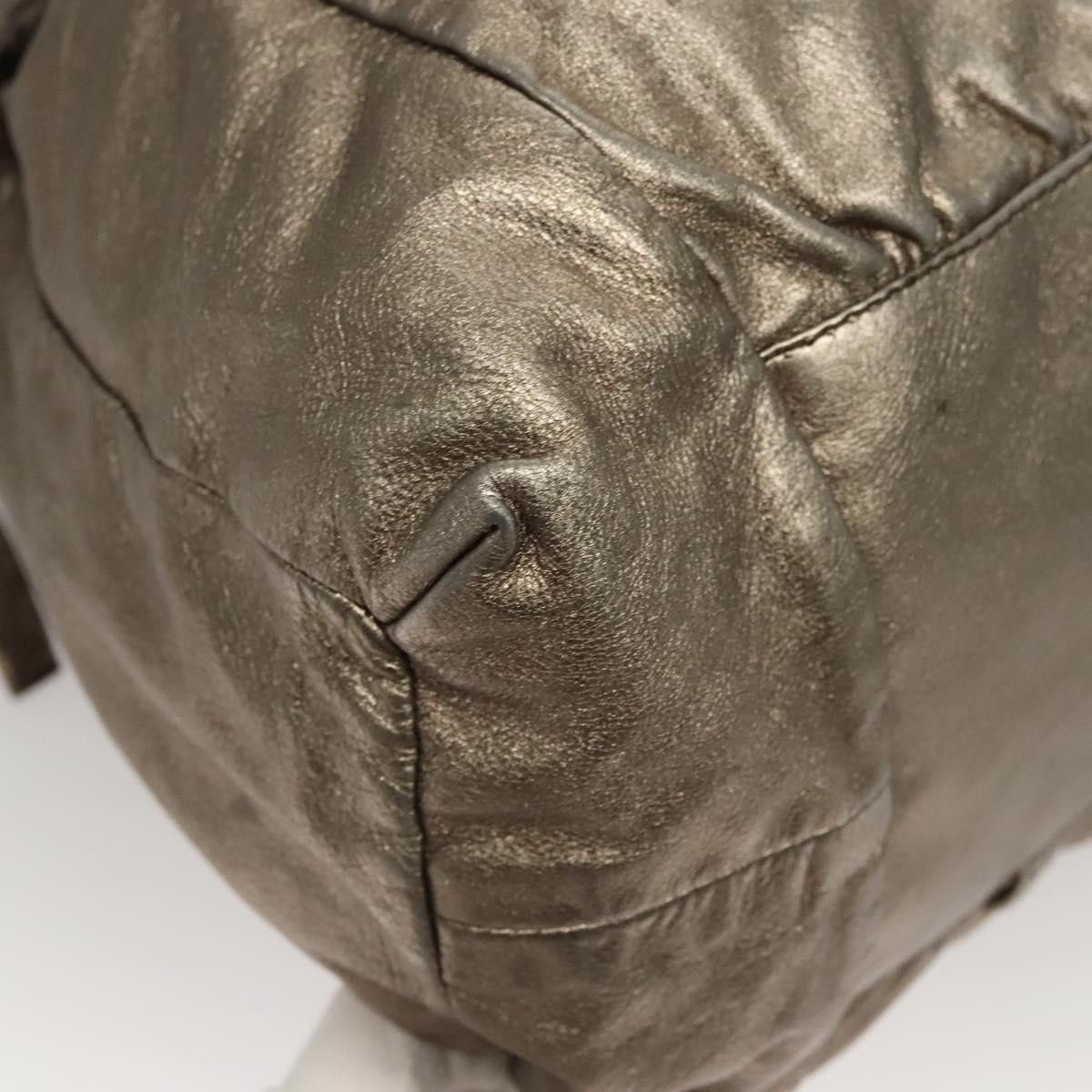 Gucci GUCCI Shoulder Bag Leather Silver Gold Size ONE SIZE - 12 Thumbnail