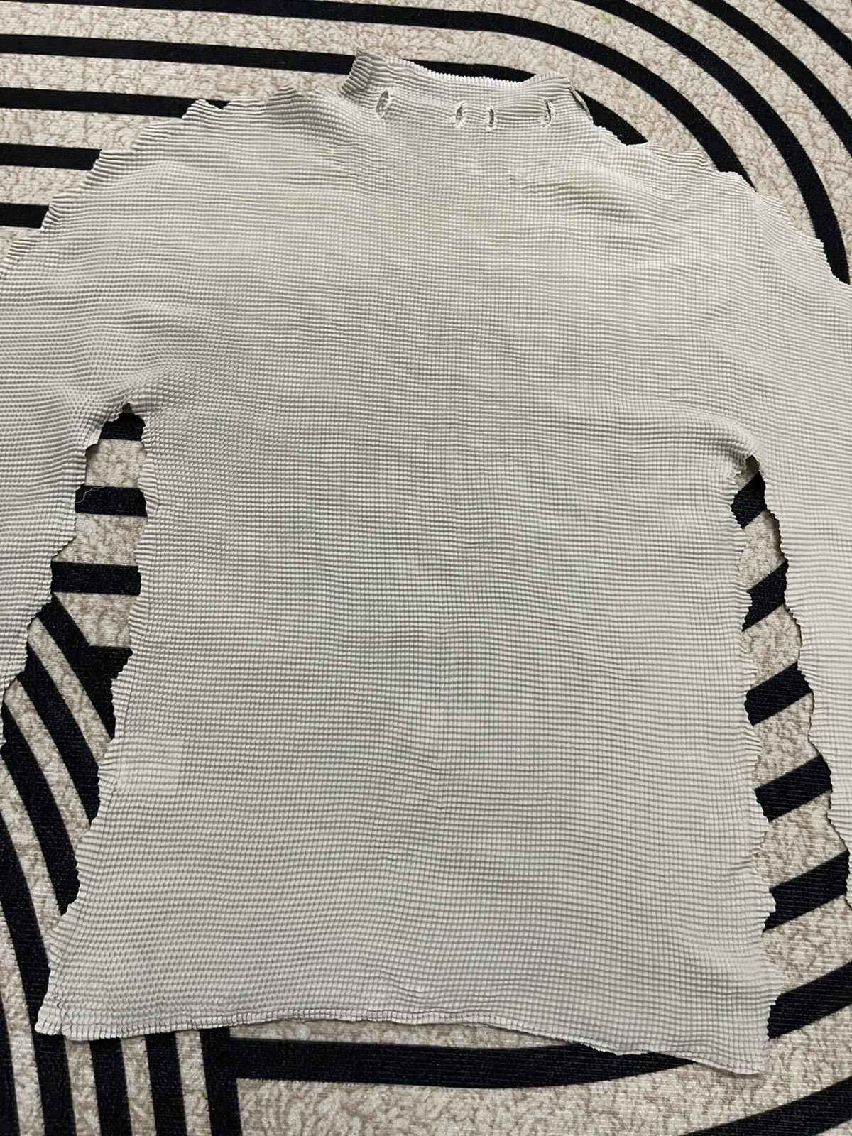 Issey Miyake 90s ISSEY MIYAKE ME PLEATED TURTLE NECK RARE DESIGN Size ONE SIZE - 5 Thumbnail