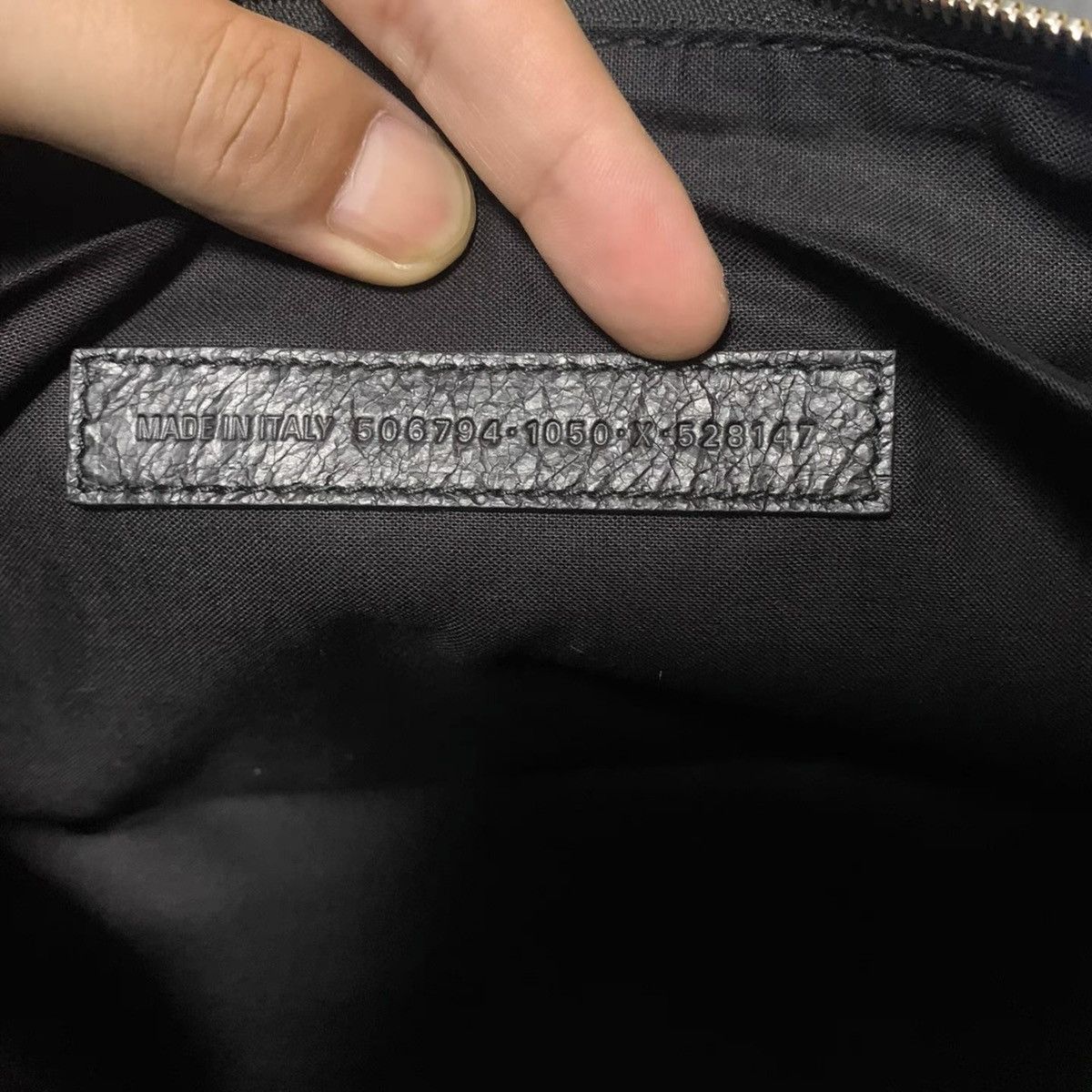 Balenciaga Gender Neutral Print Pouch Black Size ONE SIZE - 6 Thumbnail