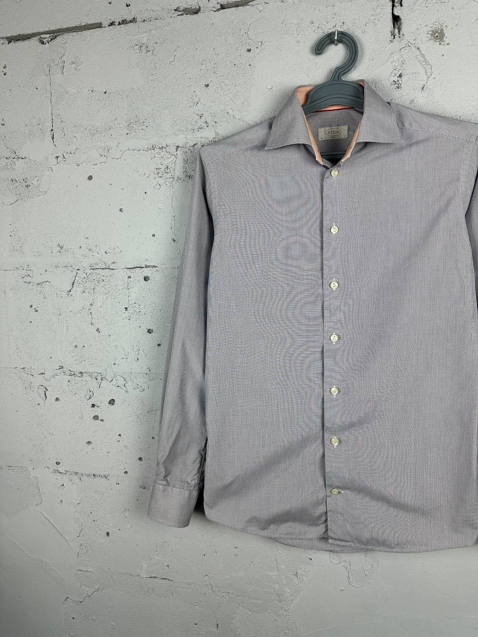 Eton Eton Plaid Premium Luxury Classic White Shirt Size US M / EU 48-50 / 2 - 2 Thumbnail