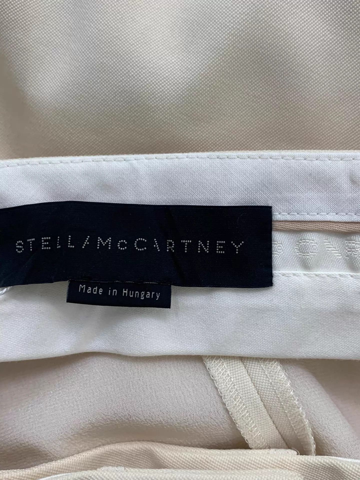 Stella McCartney Stella McCartney White Tailored Trousers Size 40 New Size 27" / US 4 / IT 40 - 4 Thumbnail