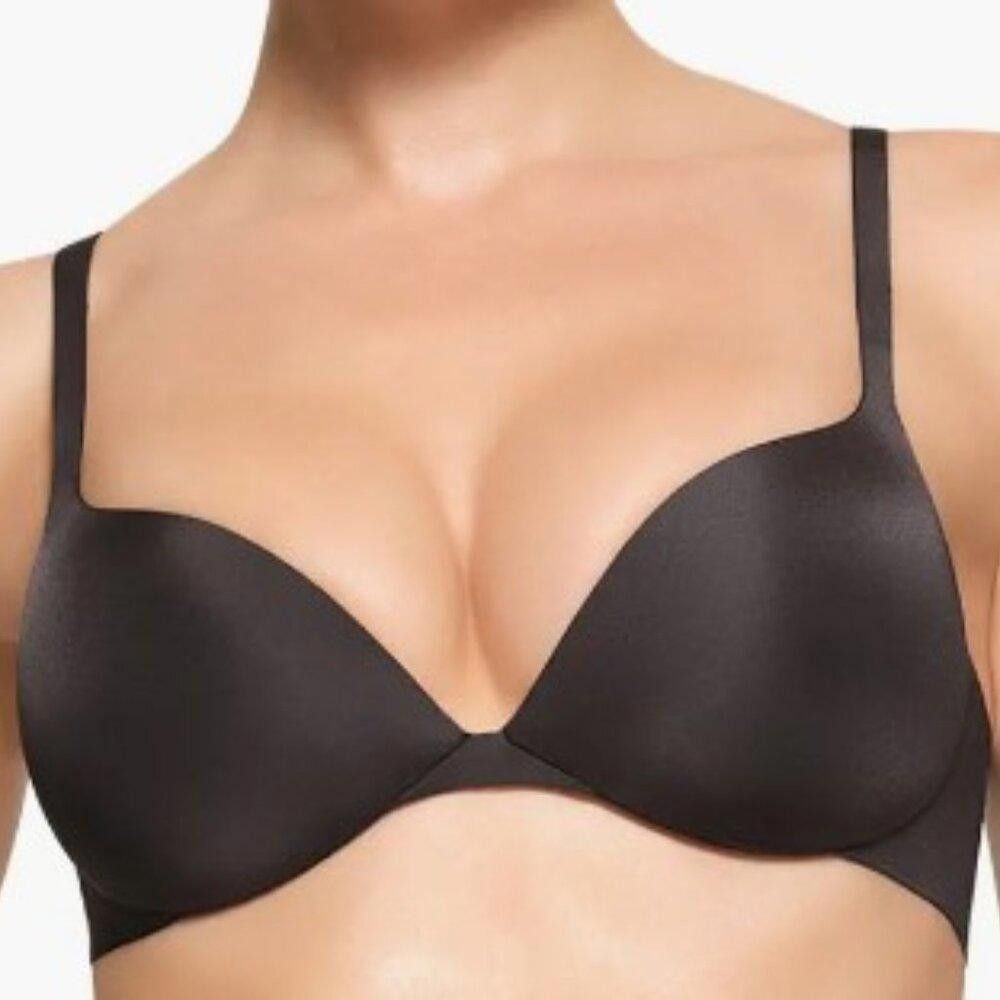 Designer SKB1698 Skims NWT Teardrop Underwire Push-Up Bra Onyx 40D Size ONE SIZE - 1 Thumbnail