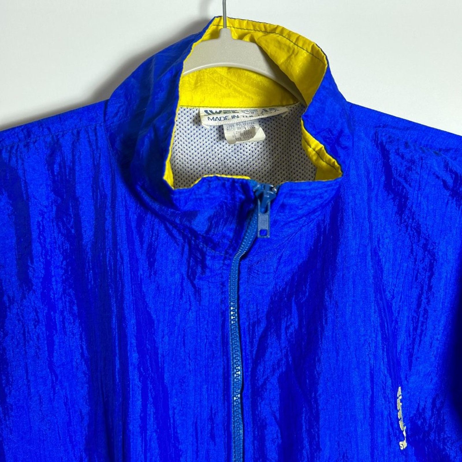 Other Vintage SWET GEAR Windbreaker Jacket Blue Yellow Size S Size US S / EU 44-46 / 1 - 8 Thumbnail