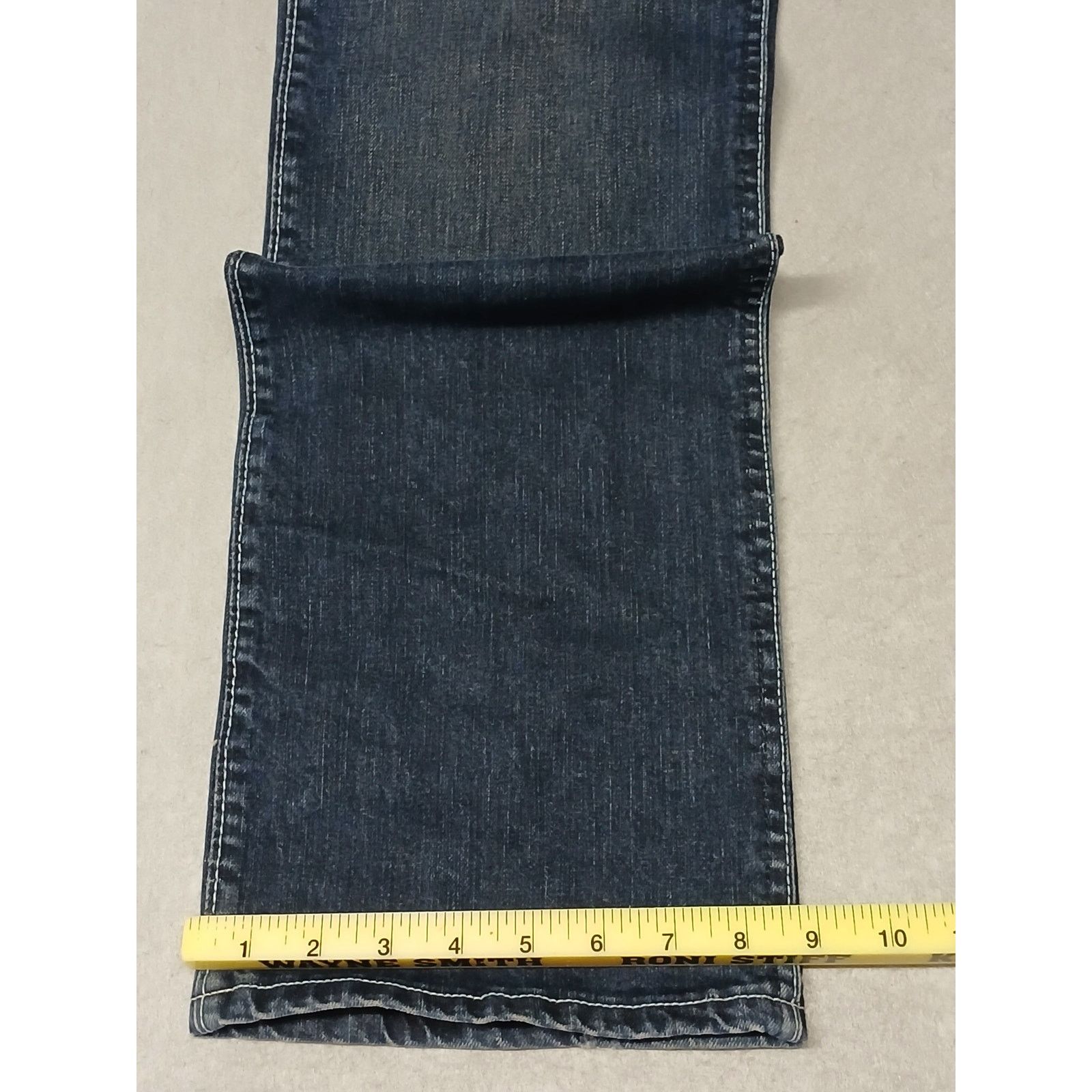 Wrangler Wrangler Q-Baby (9/10x34) Mid Rise Boot Cut Riding Jeans Size 30" / US 8 / IT 44 - 2 Thumbnail